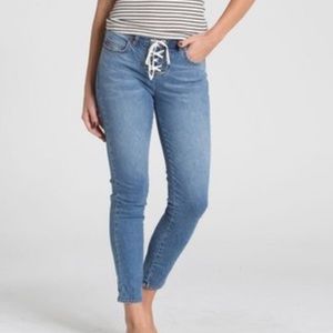 Billabong indigo Lace up Jeans
